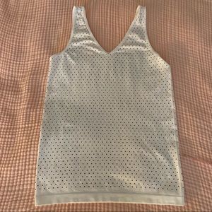 Covington Polka Dot Stretchy Tank Top